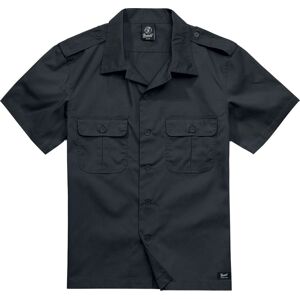 Brandit Tričko Ripstop s polovičními rukávy Košile černá
