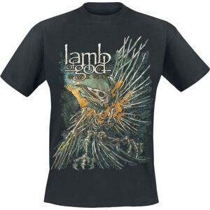 Lamb Of God Omens Album Cover Tričko černá