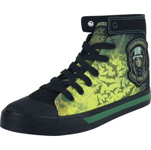 Alice Cooper EMP Signature Collection obuv zelená/žlutá/cerná