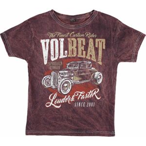 Volbeat Kids - Louder And Faster detské tricko červená