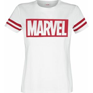Marvel Logo Dámské tričko bílá