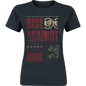 Rise Against Credible Threat Dámské tričko černá