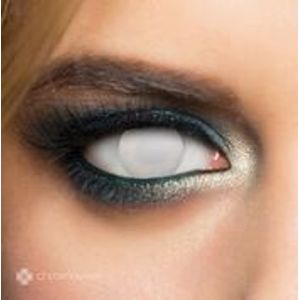 Chromaview Blind White Kontaktní čočky bílá