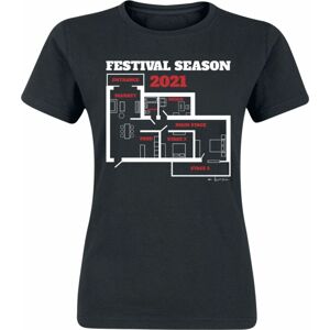 Alcohol & Party Festival Season 2021 Dámské tričko černá
