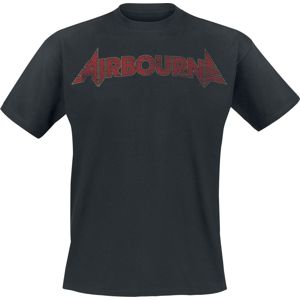 Airbourne Cracked Logo Tričko černá
