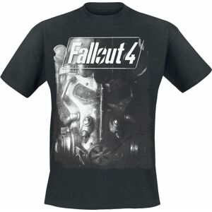 Fallout 4 - Brotherhood Of Steel Tričko černá