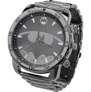 Batman Batman Logo Náramkové hodinky stríbrná