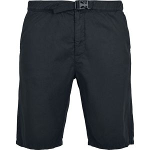 Urban Classics Chinos šortky s opaskem a kalhotami rovného střihu Kraťasy černá