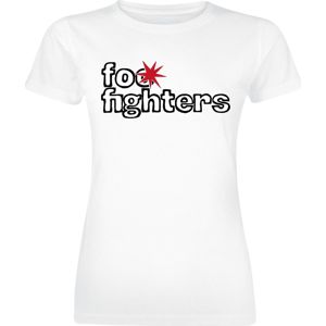 Foo Fighters Logo Dámské tričko bílá