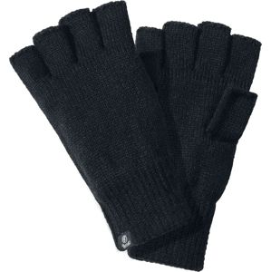 Brandit Finger Tall rukavice bez prstů černá