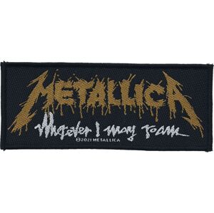 Metallica Wherever I May Roam nášivka černá/bílá/žlutá