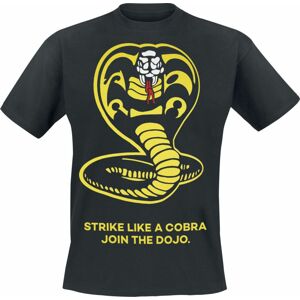 Cobra Kai Join The Dojo! Tričko černá