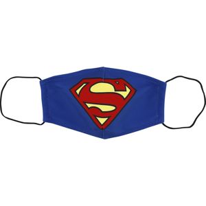 Superman Superman Logo maska modrá/cervená/žlutá