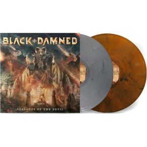 Black & Damned Servants of the devil 2-LP barevný