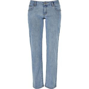 Urban Classics Dámské džíny se zníženým pásem Dámské kalhoty modrá