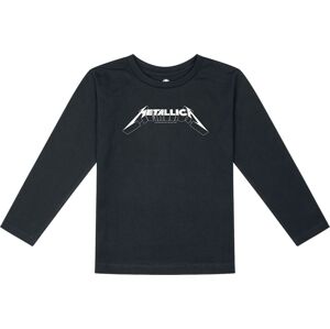 Metallica Metal-Kids - Logo detské tricko - dlouhý rukáv černá