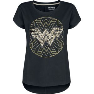 Wonder Woman 1984 - Gold Logo Dámské tričko černá