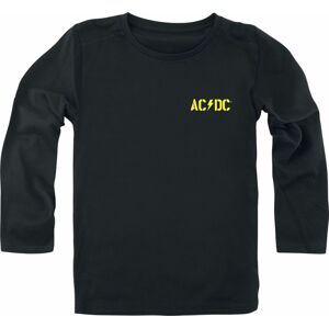 AC/DC Metal-Kids - PWR UP detské tricko - dlouhý rukáv černá