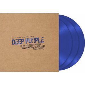 Deep Purple Live in Wollongong 2001 3-LP modrá