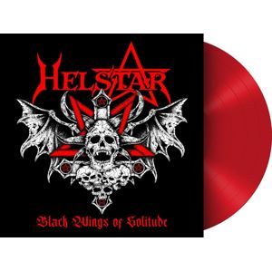 Helstar Black wings of solitude 7 inch-SINGL červená