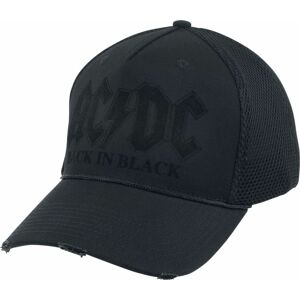 AC/DC Back In Black - Trucker Cap Trucker kšiltovka černá