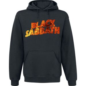 Black Sabbath Burning Demon Mikina s kapucí černá