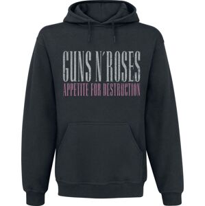 Guns N' Roses Appetite Skull Mikina s kapucí černá