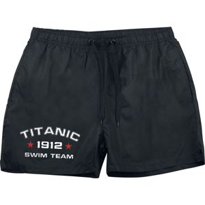 Sprüche Titanic Swim Team Pánské plavky černá