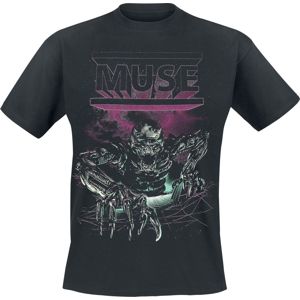 Muse Murph Euro Tour Werchter Tričko černá