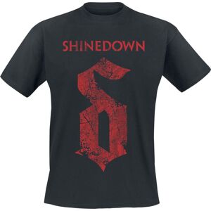Shinedown The Voices Logo Tričko černá