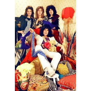 Queen Band plakát vícebarevný