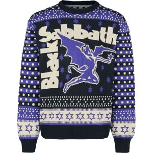 Black Sabbath Holiday Sweater 2020 Mikina vícebarevný