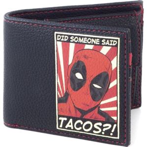 Deadpool Tacos?! Peněženka cerná/cervená/bílá