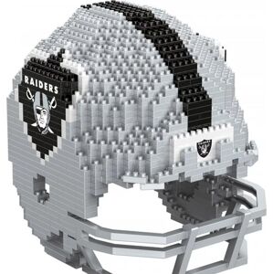 NFL Replika helmy Las Vegas Raiders - 3D BRXLZ Hracky šedá/cerná/bílá