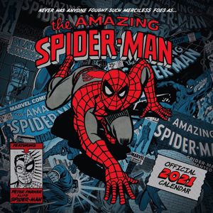 Spider-Man Wandkalender 2021 Nástenný kalendár vícebarevný