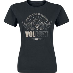 Volbeat Skullwing - Rewind, Replay, Rebound dívcí tricko černá