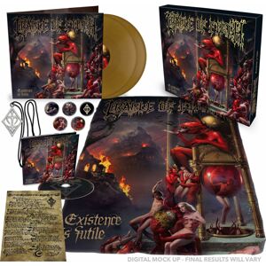 Cradle Of Filth Existence is futile 2-LP & CD zlatá
