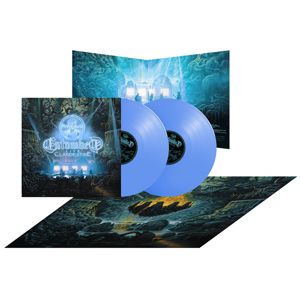 Entombed Clandestine - Live 2-LP & plakát modrá