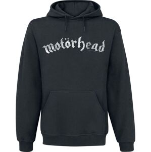 Motörhead Distressed Logo Mikina s kapucí černá