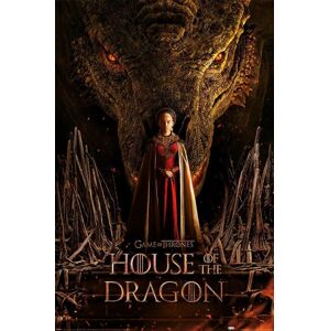 Game Of Thrones House of the Dragon - Dragon Throne plakát vícebarevný