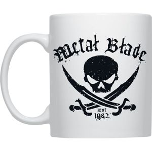 Metal Blade Pirate Logo Hrnek bílá/cerná