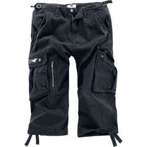 Black Premium by EMP 3/4 Army Vintage Shorts Kraťasy černá