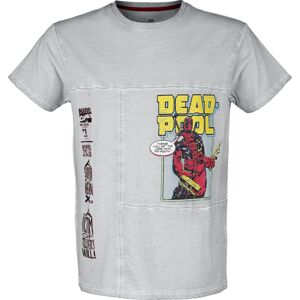 Deadpool 90 Tričko šedá