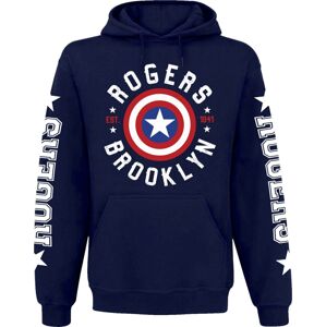 Captain America Rogers - Brooklyn Mikina s kapucí námořnická modrá