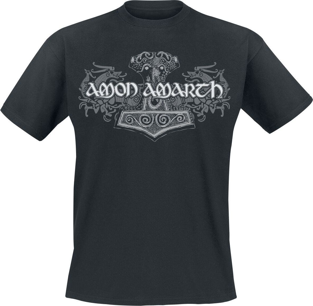Amon Amarth Viking Horses Tričko černá