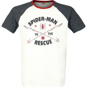 Spider-Man To The Rescue tricko bílá/šedá