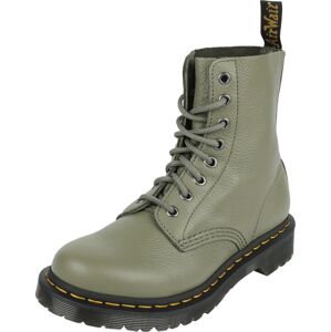 Dr. Martens 1460 Pascal - Muted Olive Virginia boty olivová