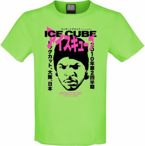 Ice Cube Amplified Collection - Kanji Cube Shadows Tričko zelená