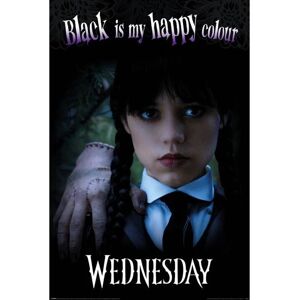 Wednesday Happy Colour plakát vícebarevný
