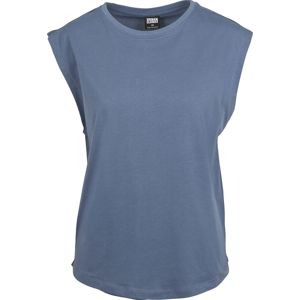Urban Classics Dámské tričko Basic Shaped Dámské tričko modrá